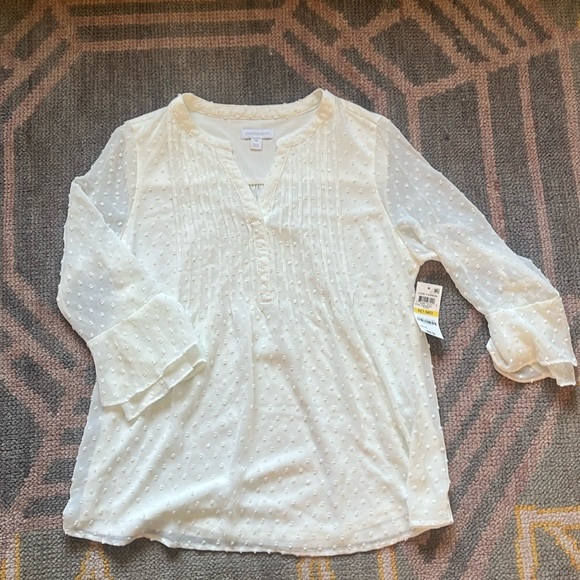 Charter Club Tops - NWT Polka Dot Blouse
